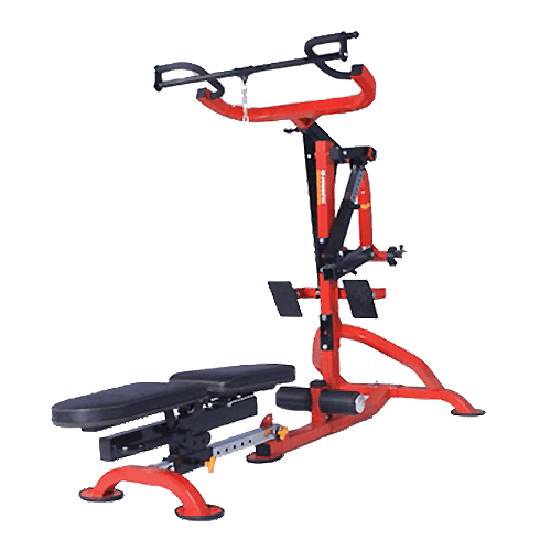 อุปกรณ์ออกกำลังกาย FITWHEY POWERTEC อุปกรณ์ LG COMPACT GYM-RED