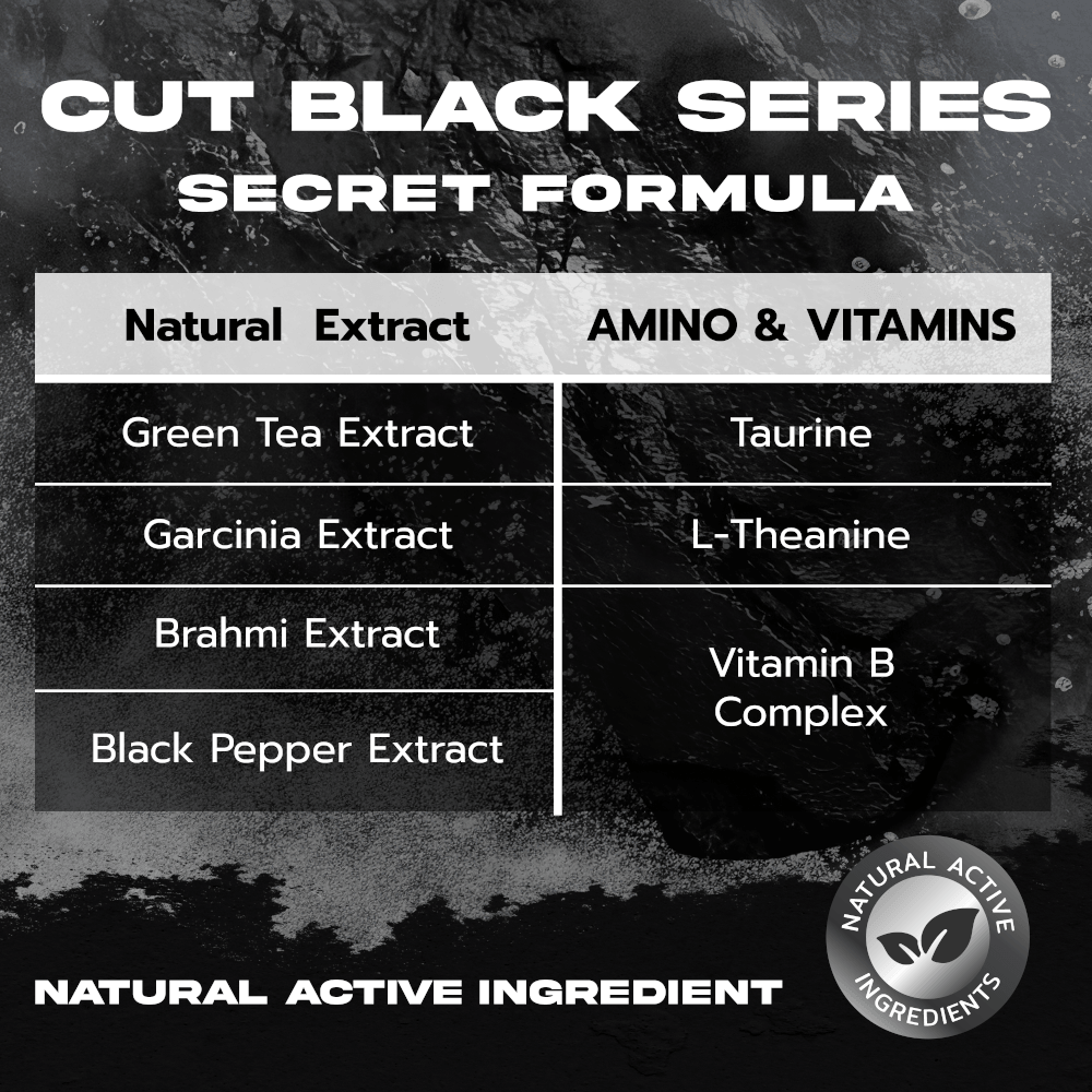 ผลิตภัณฑ์อาหารเสริม BAAM CUT BLACK SERIES (POWDER) - 30 SERVINGS COLA