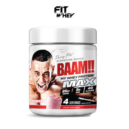 เวย์โปรตีน BAAM MY WHEY PROTEIN MAX - 4 SERVINGS NOM YEN_0