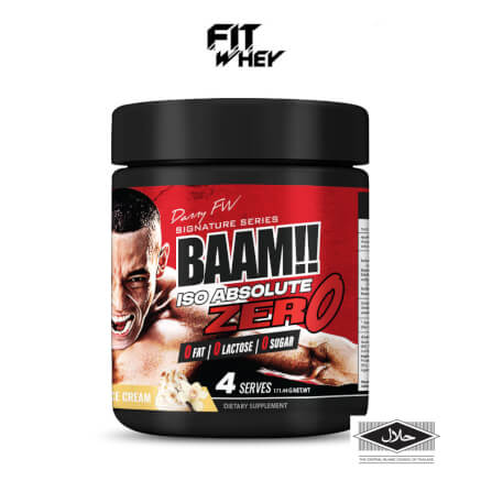 เวย์โปรตีนไอโซเลท BAAM ISO ABSOLUTE ZERO - 4 SERVINGS VANILLA_0