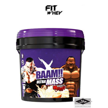 โปรตีนเพิ่มน้ำหนัก BAAM ULTRA MASS - 20 LB VANILLA [BAKI]_0