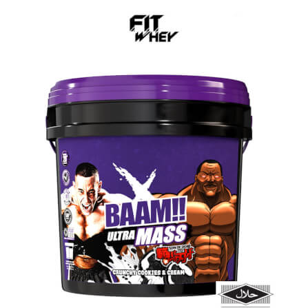 โปรตีนเพิ่มน้ำหนัก BAAM ULTRA MASS - 20 LB COOKIES & CREAM [BAKI]_0