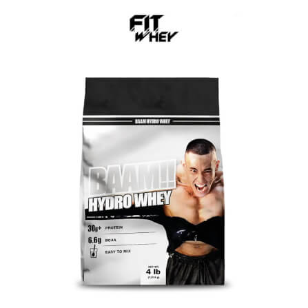เวย์โปรตีนไฮโดรไลซ์ BAAM HYDRO WHEY - 4 LB GREEN APPLE_0