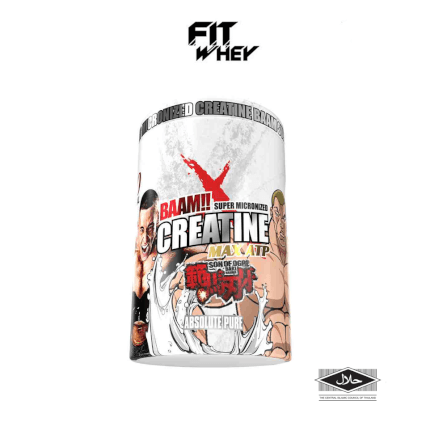 ครีเอทีน BAAM CREATINE 5000 - UNFLAVORED 600 G [BAKI]_0