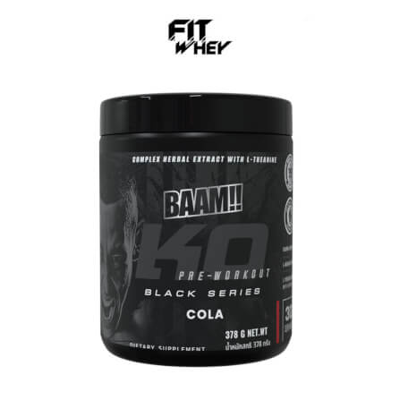 ผลิตภัณฑ์อาหารเสริม BAAM CUT BLACK SERIES (POWDER) - 30 SERVINGS COLA_0