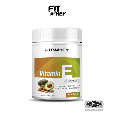 วิตามินอี FITWHEY VITAMIN E 400 IU - 30 เม็ดซอฟต์เจล_0