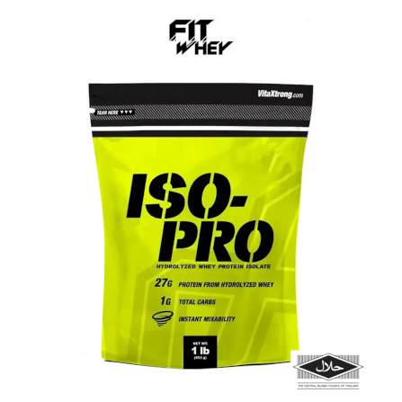 เวย์โปรตีนไอโซเลท VITAXTRONG ISO - PRO - 1 LB UNFLAVORED_0
