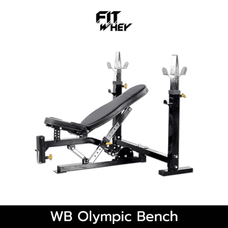 อุปกรณ์ออกกำลังกาย FITWHEY POWERTEC อุปกรณ์ WB OLYMPIC BENCH_0