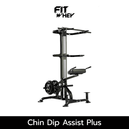 อุปกรณ์ออกกำลังกาย FITWHEY POWERTEC อุปกรณ์ CHIN DIP ASSIST PLUS L-CDA +13_0