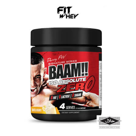 เวย์โปรตีนไอโซเลท BAAM ISO ABSOLUTE ZERO - 4 SERVINGS BANANA_1