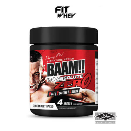 เวย์โปรตีนไอโซเลท BAAM ISO ABSOLUTE ZERO - 4 SERVINGS UNFLAVORED_1