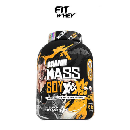 ซอยโปรตีนเพิ่มน้ำหนัก BAAM MASS SOY XXXXL - 6 LB BLACK SESAME_1