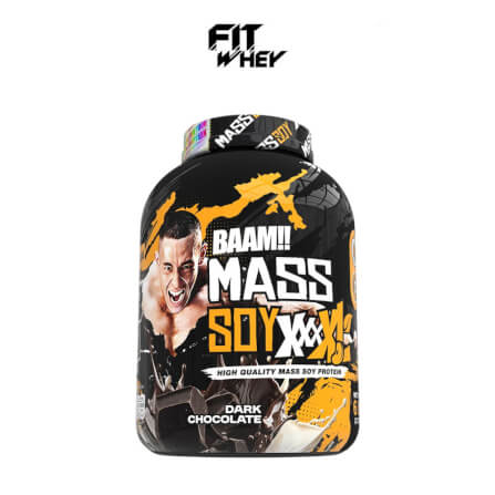 ซอยโปรตีนเพิ่มน้ำหนัก BAAM MASS SOY XXXXL - 6 LB DARK CHOCOLATE_1