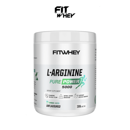 ผลิตภัณฑ์เสริมอาหาร FITWHEY SUPPLEMENTS L-ARGININE PURE POWER 5000 300 G (300 SERVINGS)_1
