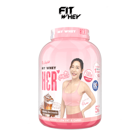 เวย์โปรตีนสำหรับผู้หญิง FIT ANGEL MY WHEY HER - 5 LB CARAMEL MACCHIATO_1