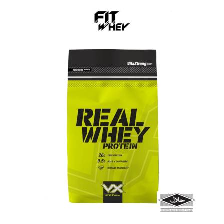 เวย์โปรตีน VITAXTRONG REAL WHEY PROTEIN - 2 LB UNFLAVORED_1