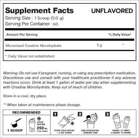 ครีเอทีน VITAXTRONG MICRONIZED CREATINE MONOHYDRATE - 500 G GREEN APPLE_2