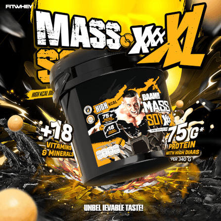 ซอยโปรตีนเพิ่มน้ำหนัก BAAM MASS SOY XXXXL - 20 LB BLACK SESAME_2