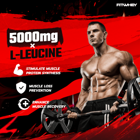 ผลิตภัณฑ์เสริมอาหาร FITWHEY SUPPLEMENTS L-LEUCINE 5000 300 G_5