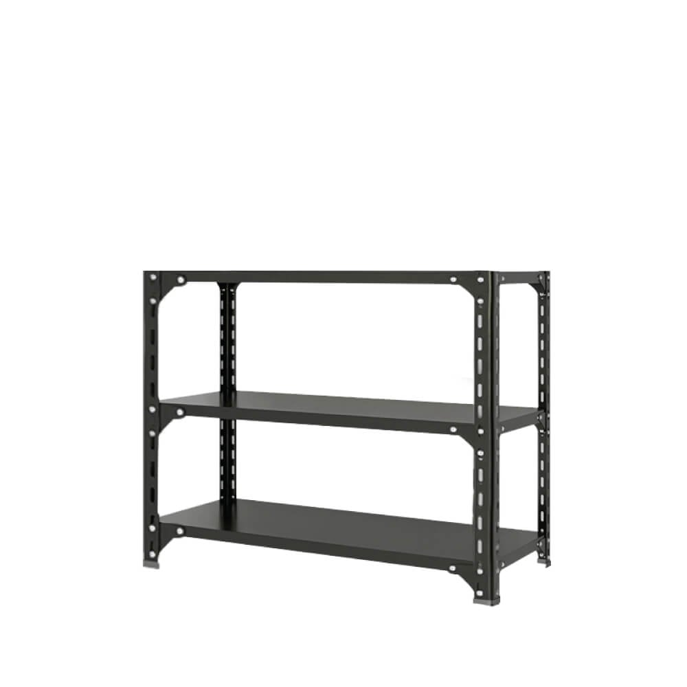 ชั้นวางของโล่ง 3 ชั้น ELIFE 60X50X30 ซม. สีดำ