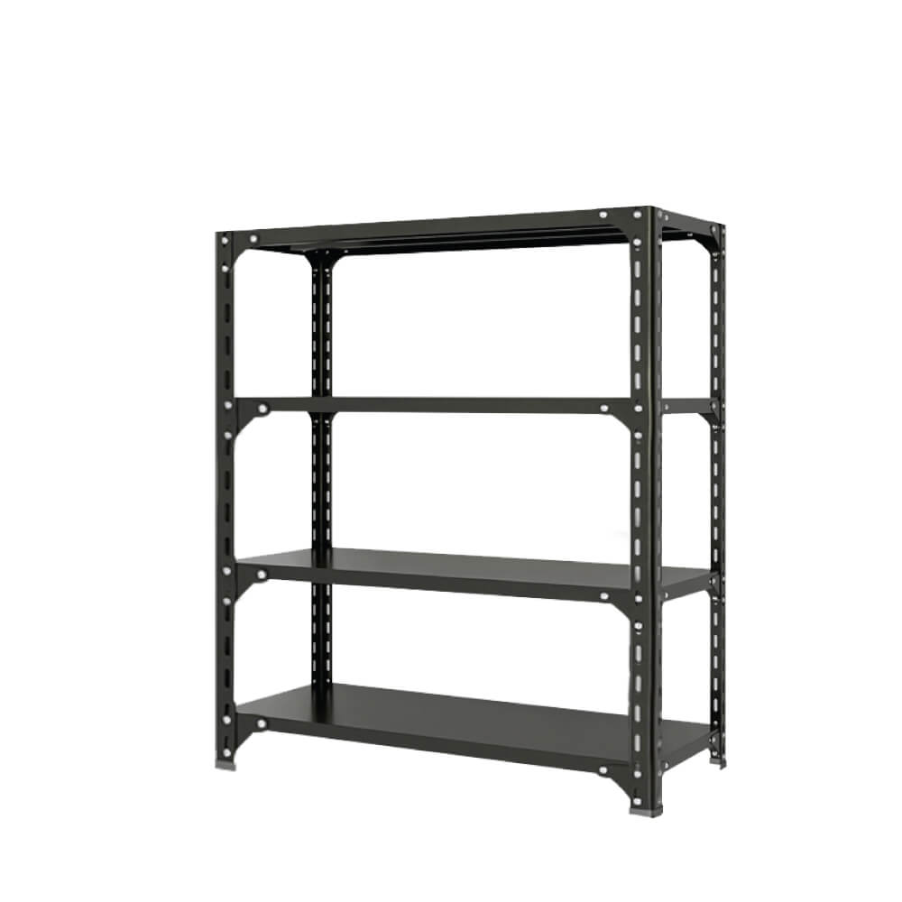 ชั้นวางของโล่ง 4 ชั้น ELIFE 120X60X30 สีดำ