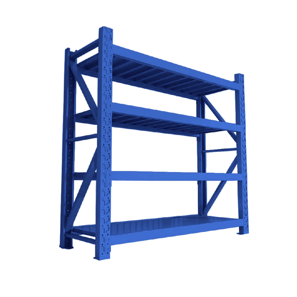 ชั้นวางของโล่ง 4 ชั้น ELIFE 200X200X60 ซม. สีน้ำเงิน_0