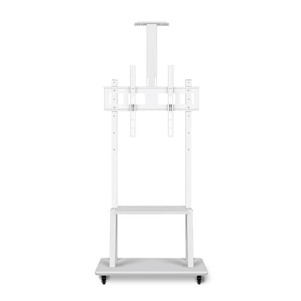 ขาตั้งทีวี แบบล้อเลื่อน ELIFE สีขาว รองรับทีวีขนาด 40 - 75 นิ้ว_0