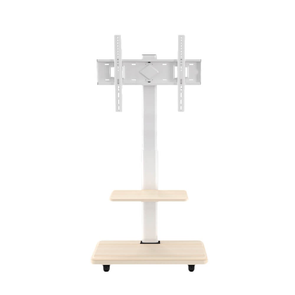 ขาตั้งทีวี แบบล้อเลื่อน ELIFE รุ่น SY1600 สีขาว รองรับทีวีขนาด 32-65 นิ้ว