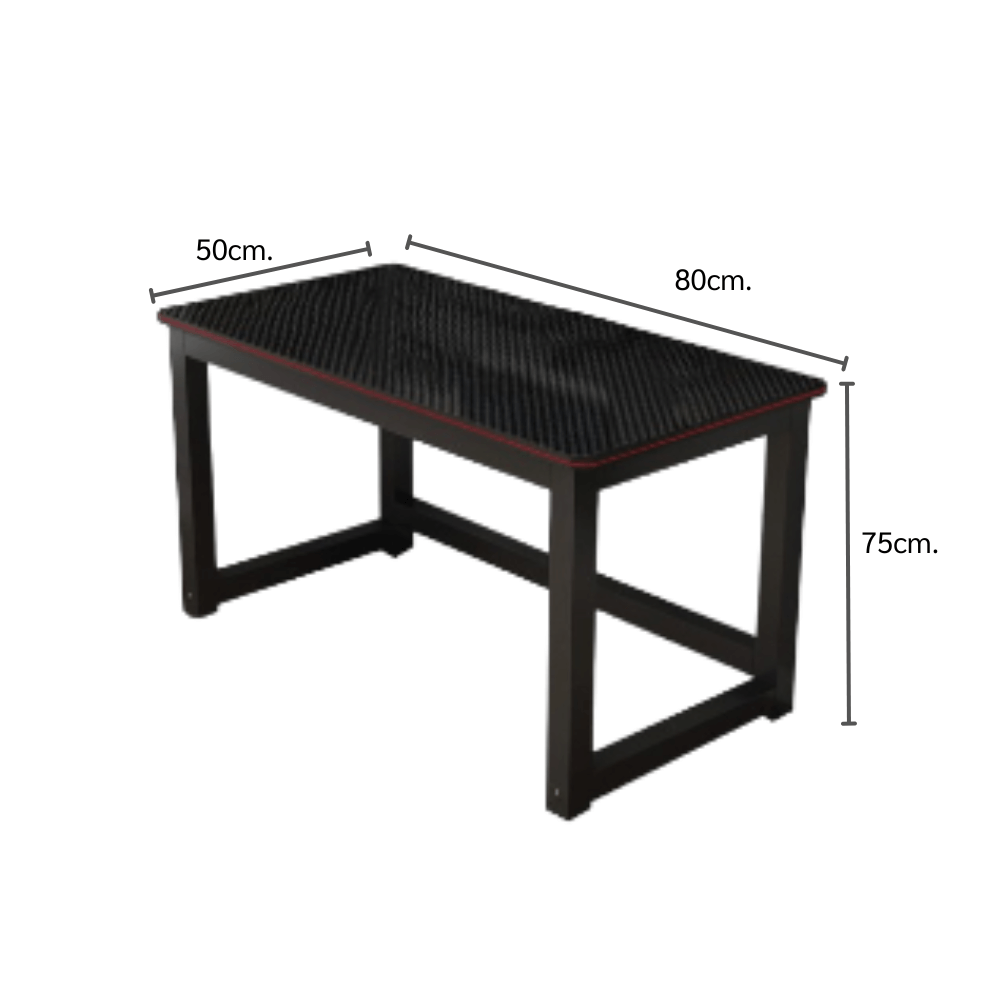 โต๊ะทำงาน ELIFE 80 ซม. สีดำ