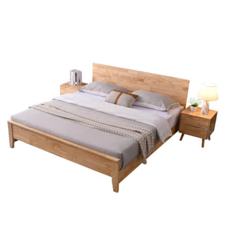 เตียง 5 ฟุต ELIFE 107 สีไม้ธรรมชาติ_0