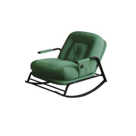 เก้าอี้ปรับเอนนอนและโยกได้ ELIFE สีเขียว_0