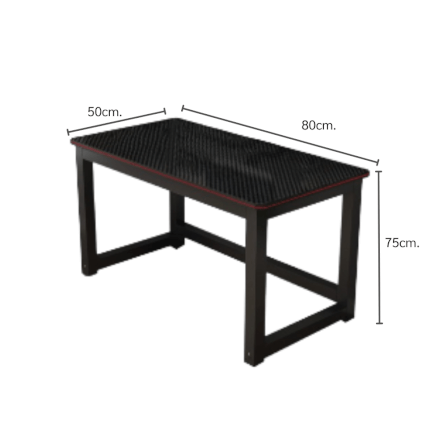 โต๊ะทำงาน ELIFE 80 ซม. สีดำ_1