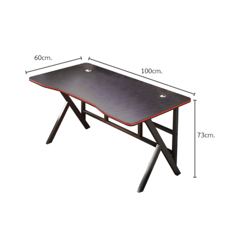 โต๊ะเกมมิ่ง ELIFE 100 ซม. สีดำ_1