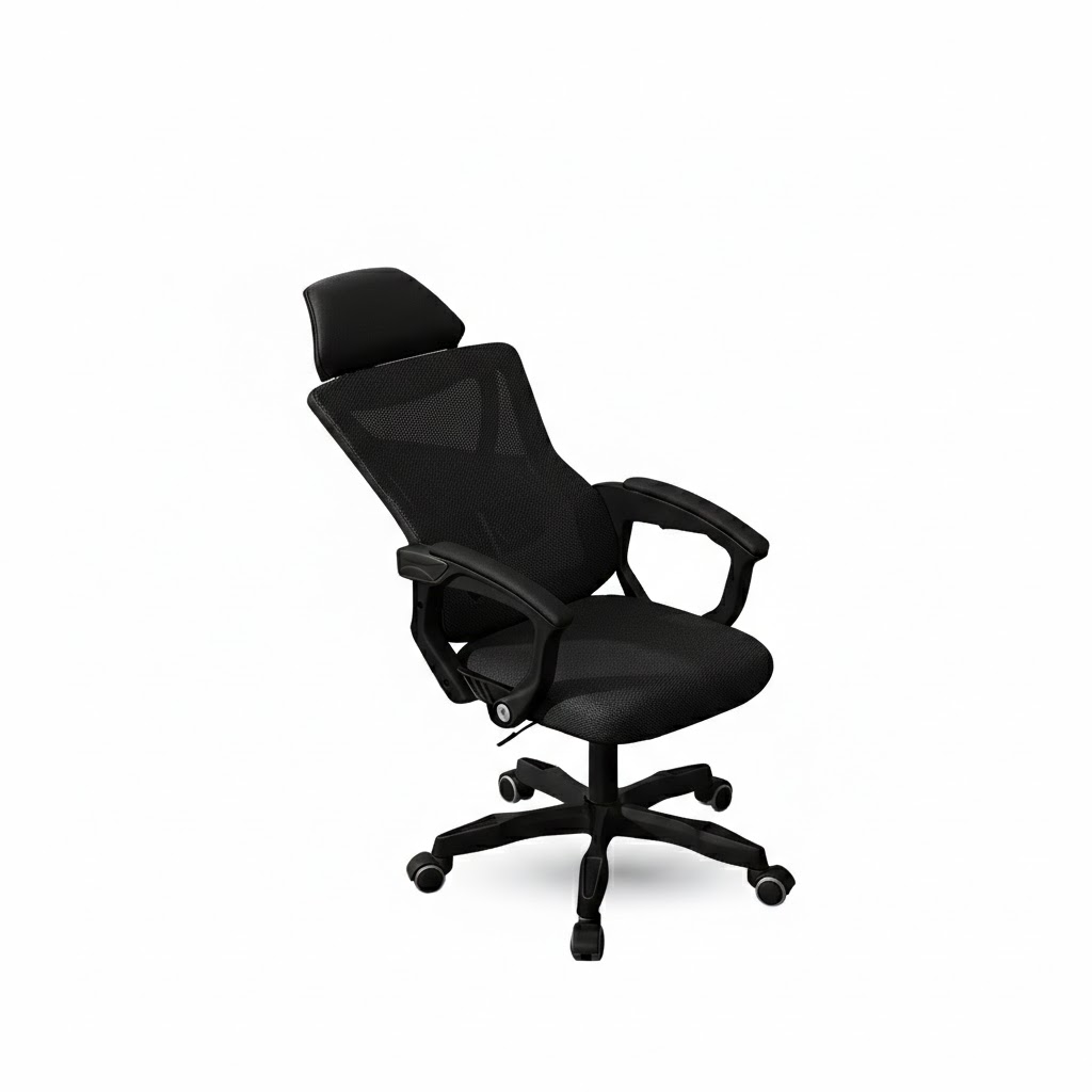 เก้าอี้เกมมิ่ง ELIFE GC-06 สีดำ ปรับเอนนอนและปรับขึ้นลงได้_6