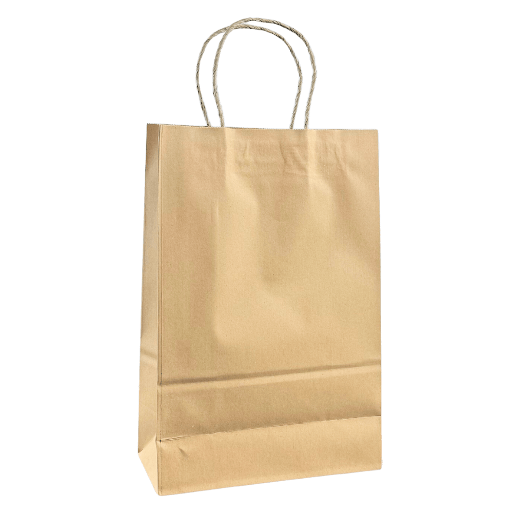 ถุงกระดาษคราฟท์ SCP PACKING เบอร์ 4 ขนาด 8 X 4 X 12 นิ้ว (1 แพ็ค 50 ใบ)