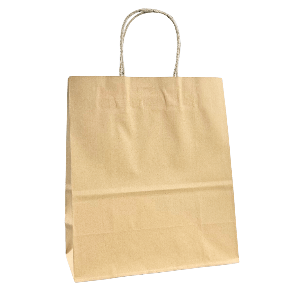 ถุงกระดาษคราฟท์ SCP PACKING เบอร์ 12 ขนาด 8.5 X 4 X 9.5 นิ้ว (1 แพ็ค 50 ใบ)