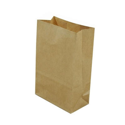 ซองกระดาษคราฟท์ใส่อาหาร SCP PACKING เบอร์ 7 ขนาด 20X9X30 ซม. สีคราฟท์ (200 ใบ/1 แพ็ก)