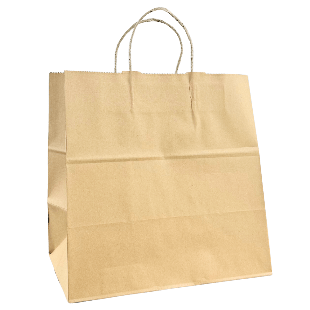 ถุงกระดาษคราฟท์ SCP PACKING เบอร์ 9 ขนาด 11.5 X 7 X 11.5 นิ้ว (1 แพ็ค 50 ใบ)