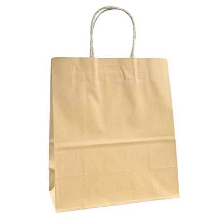 ถุงกระดาษคราฟท์ SCP PACKING เบอร์ 12 ขนาด 8.5 X 4 X 9.5 นิ้ว (1 แพ็ค 50 ใบ)_0