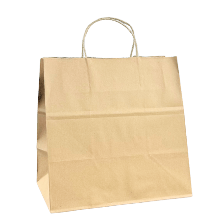 ถุงกระดาษคราฟท์ SCP PACKING เบอร์ 6 ขนาด 10 X 6 X 10 นิ้ว (1 แพ็ค 50 ใบ)_1