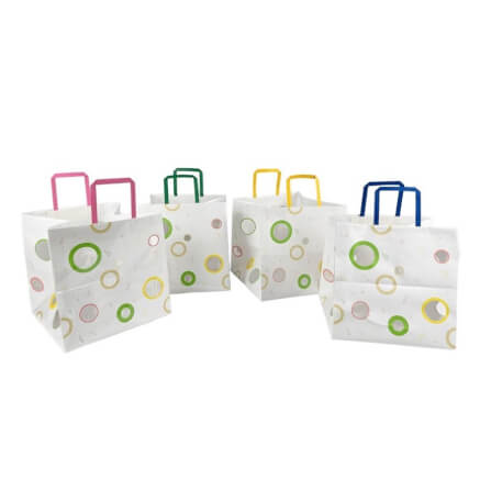 ถุงใส่กล่องเค้ก SCP PACKING 3 ปอนด์ ขนาด 11 X 10.75 X 12 นิ้ว (หูหิ้วคละสี) (1 แพ็ค 50 ใบ)_3