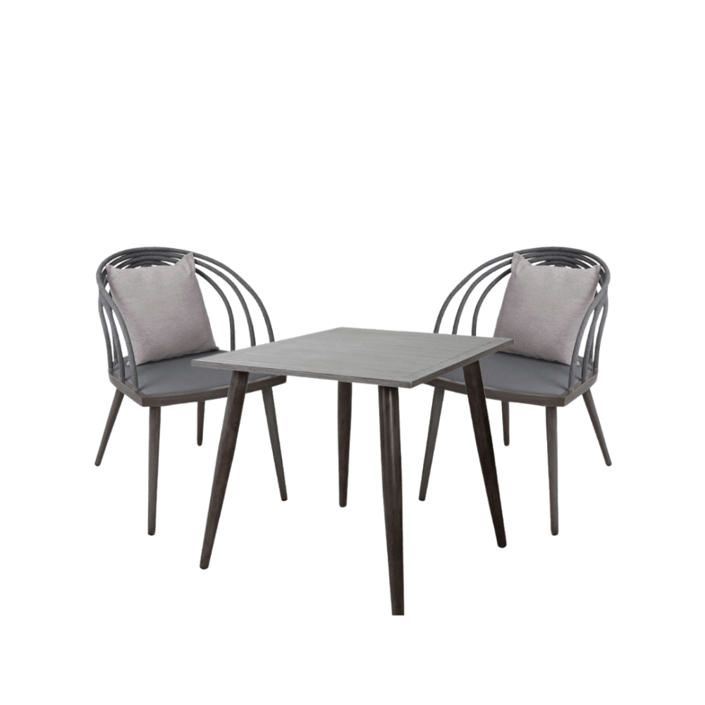 เก้าอี้สนาม QUALITY LIVING ASIA สีน้ำตาล_1