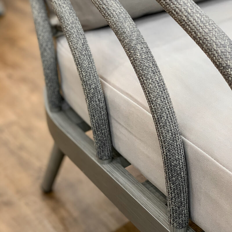 เก้าอี้สนาม QUALITY LIVING ASIA สีเทา_2