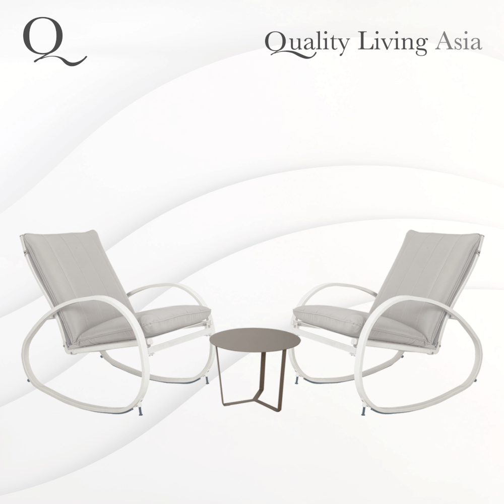โต๊ะข้าง QUALITY LIVING ASIA สีเทา_2