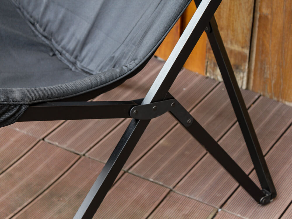 เก้าอี้แคมป์ปิ้ง QUALITY LIVING ASIA สีดำ_3