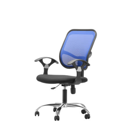 เก้าอี้สำนักงาน MONO FURNITURE รุ่น JO01/MS สีน้ำเงิน_0