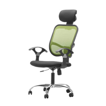 เก้าอี้สำนักงาน MONO FURNITURE รุ่น JO02/MS สีเขียว_0