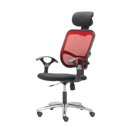 เก้าอี้สำนักงาน MONO FURNITURE รุ่น JO02/HS สีแดง_1