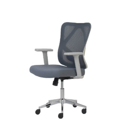 เก้าอี้ทำงานเพื่อสุขภาพ MONO FURNITURE รุ่น ARCTIC/M ผ้าตาข่าย/สีเทา_4
