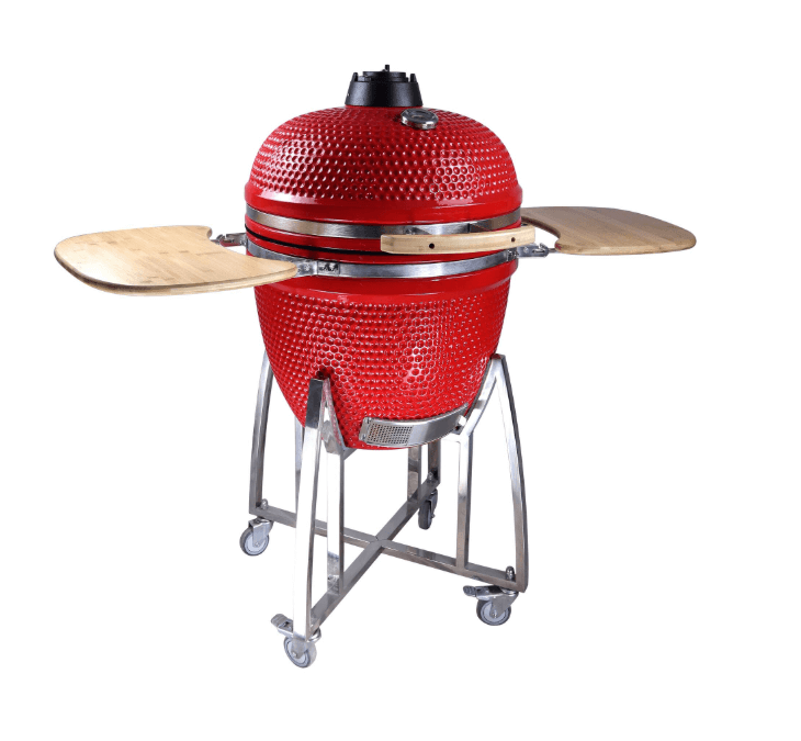 เตาถ่านบาร์บีคิว KINGBE KAMADO 18 นิ้ว สีแดง